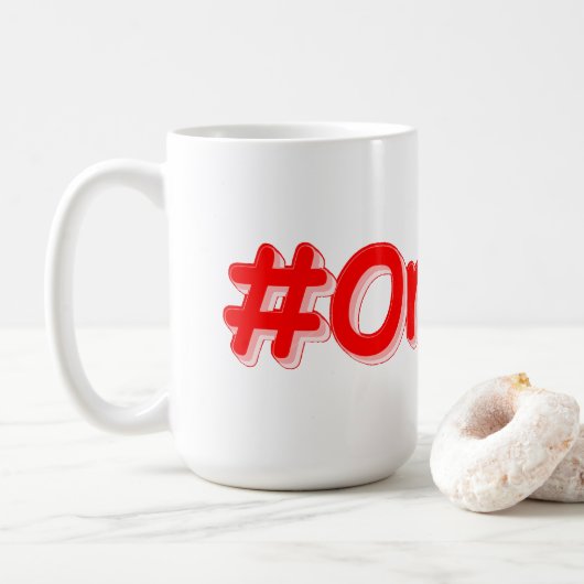 "#Ontario " Cute Design. Bestel nu Koffiemok (Met donut)