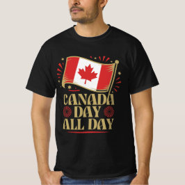 Ontario Dag Hele Dag Patriottisch T-Shirt Ontwerp