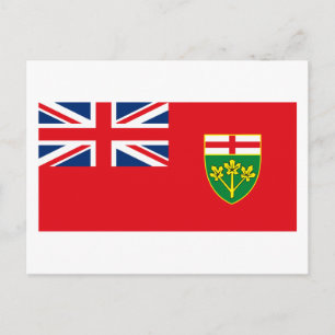 Ontario Flag Briefkaart