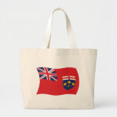 Ontario Flag Canvas tas (Voorkant)