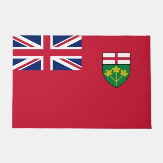 Ontario Flag Deurmat (Voorkant)