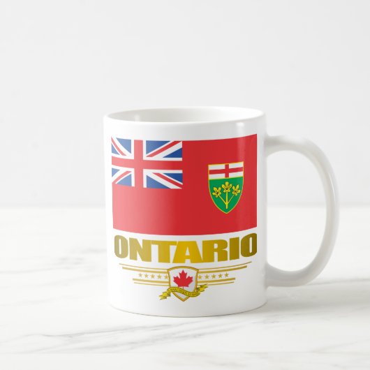 Ontario Flag Koffiemok (Rechts)