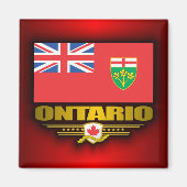 Ontario Flag Magneet (Voorkant)