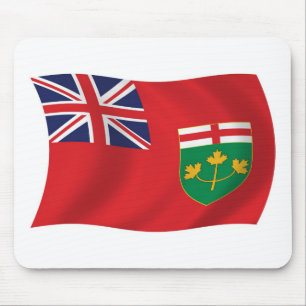 Ontario Flag Mousepad Muismat