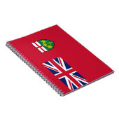 Ontario Flag Notitieboek (Rechterzijde)