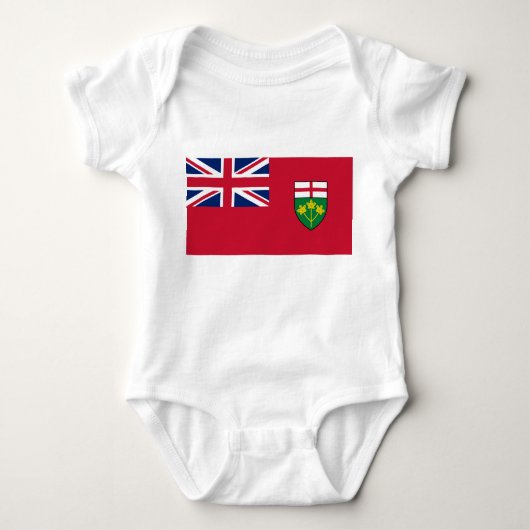 Ontario Flag Romper (Voorkant)