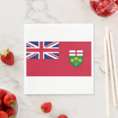Ontario Flag Servet (Insitu)