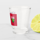 Ontario Flag Shot Glas (Rechts)