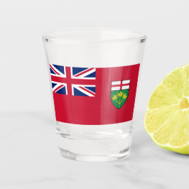Ontario Flag Shot Glas