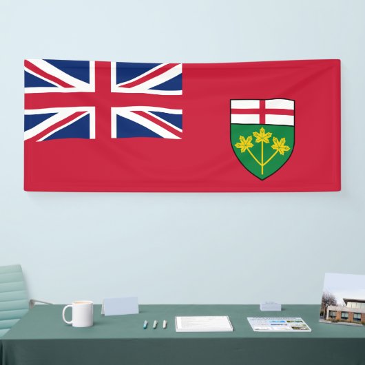 Ontario Flag Spandoek (Beurs)