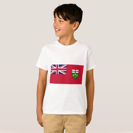 Ontario Flag T-shirt (Voorkant volledig)
