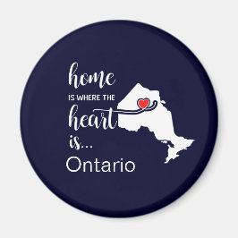 Ontario Home is waar het hart ligt Magneet