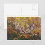 Ontario Landscape Opulent Oktober door Tom Thomson Briefkaart (Voorkant / Achterkant)