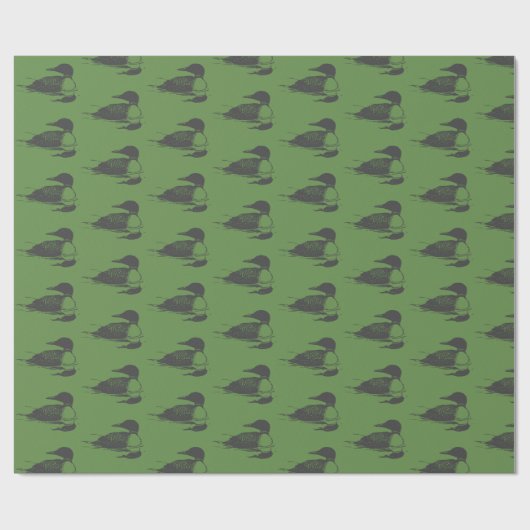 Ontario Loon Cadeaupapier (Vlak)