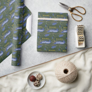 Ontario-meer cadeaupapier