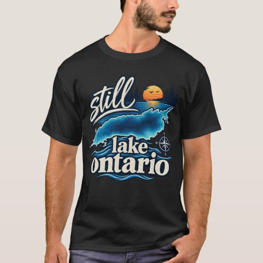 Ontario-meer t-shirt (Voorkant)