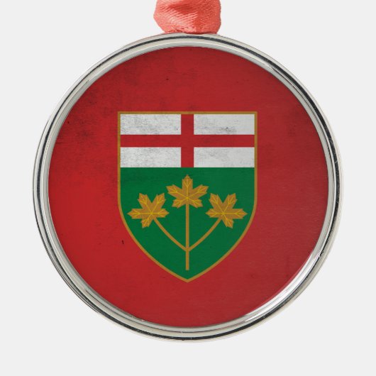 Ontario Metalen Ornament (Voorkant)