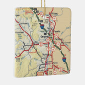 Ontario of  kaart keramisch ornament (Rechts)