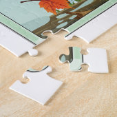 Ontario om te skiën legpuzzel (Zijkant)