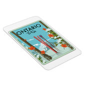 Ontario om te skiën magneet (Rechterzijde)