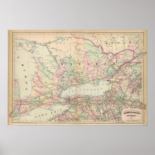 Ontario Poster (Voorkant)