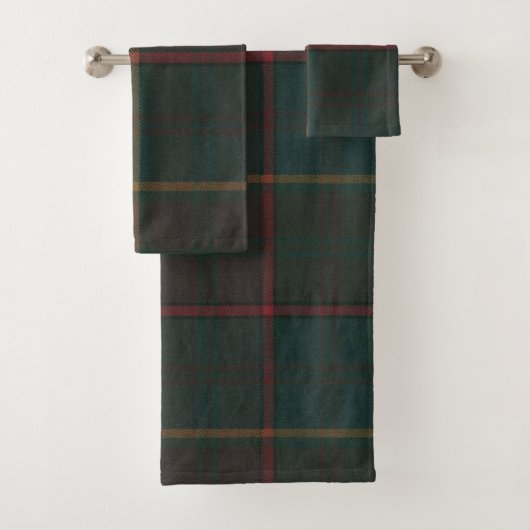Ontario Provincial Tartan Bad Handdoek (Insitu)