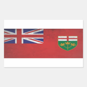 Ontario Rechthoekige Sticker