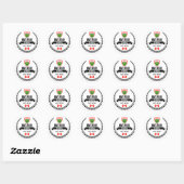 Ontario Ronde Sticker (Vel)