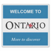 Ontario Sticker (Voorkant)