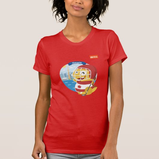 Ontario VIPKID T-Shirt (oranje) (Voorkant)