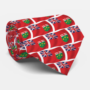 Ontario Vlag Dasje Stropdas