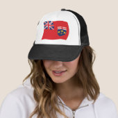 Ontario Vlag Hoed Trucker Pet (In situ)