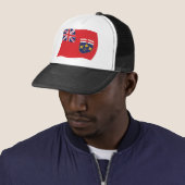 Ontario Vlag Hoed Trucker Pet (In situ)