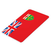 Ontario vlag magneet (Linkerzijde)