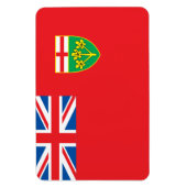 Ontario vlag magneet (Verticaal)