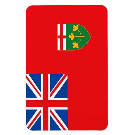 ONTARIO-vlag Magneet (Verticaal)