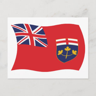 Ontario Vlag Postkaart