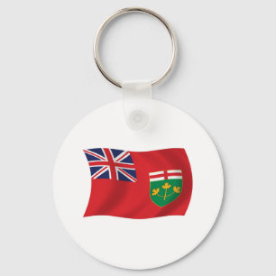 Ontario Vlag Sleutelhanger