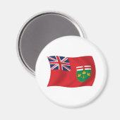 Ontario Vlagmagneet Magneet (Voorkant / Achterkant)