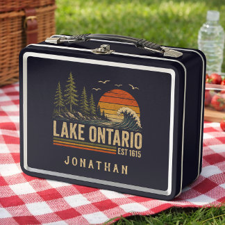 Ontariomeer Vintage Grote Meren Meer Leven