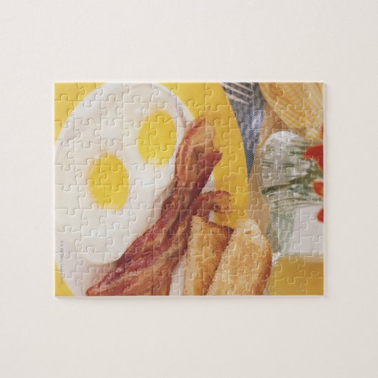 Ontbijt 2 legpuzzel (Horizontaal)