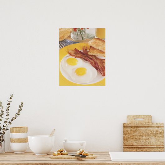 Ontbijt 2 poster (Keuken)