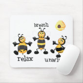 Ontbijt - adem - ontwind muismat (Met muis)