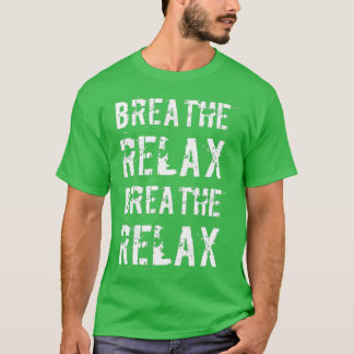 Ontbijt ademhalen t-shirt