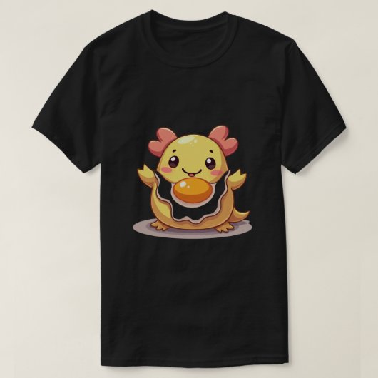 Ontbijt Axolotl T-shirt (Design voorkant)