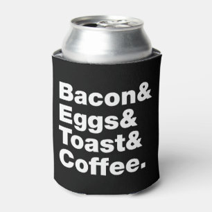 Ontbijt (Bacon & Eggs & Toast & Coffee) Can Coo Blikjeskoeler