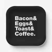 Ontbijt (Bacon & Eggs & Toast & Coffee)