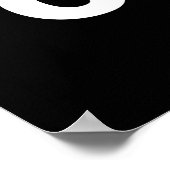 Ontbijt (Bacon & Eggs & Toast & Coffee) Poster (Hoek)