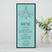 Ontbijt bij Chandelier Menu (Staand voorkant)