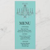 Ontbijt bij Chandelier Menu (Voorkant)
